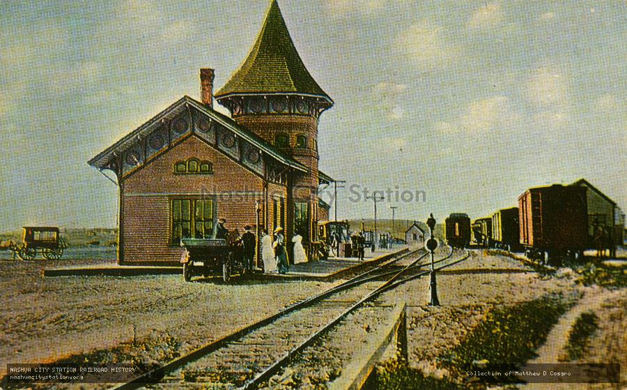 Postcard: Old Chatham Railroad Station